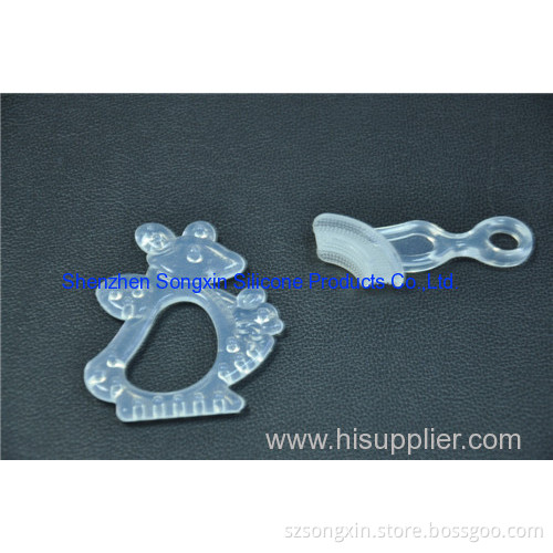 Bpa Free Lovely Silicone Baby Bite Teether 